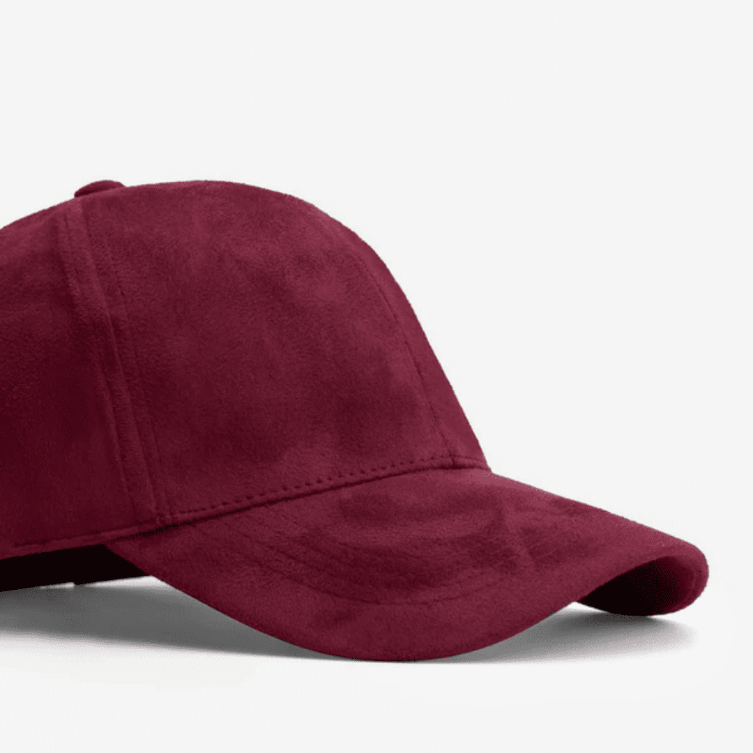 قبعة كابتر وان - أحمر نبيذي