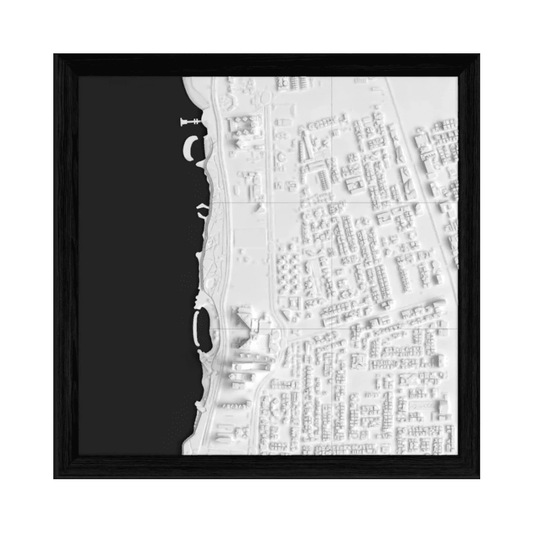 CITYFRAMES Wall Frame Size M 49X51 Jeddah