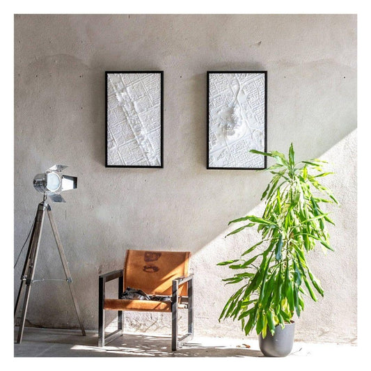 CITYFRAMES Wall Frame Size W 79 x 49 Faisaliyah Tower