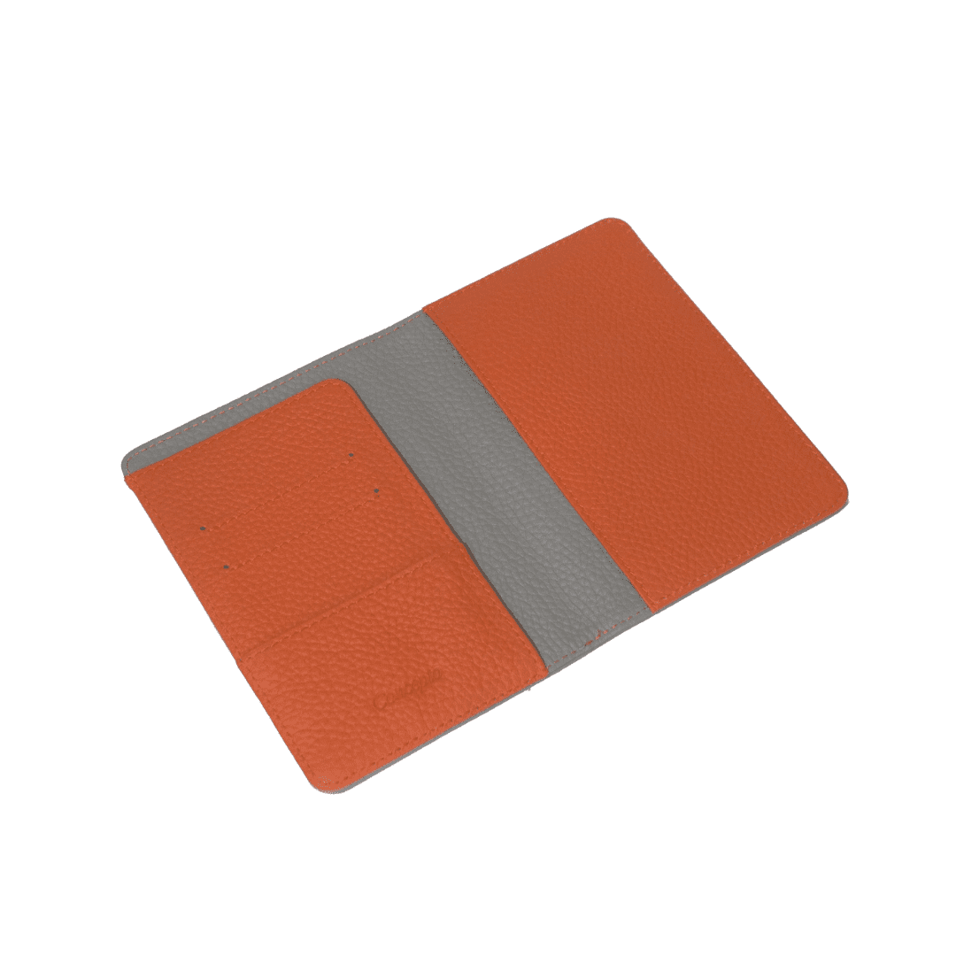 CONCEPTO Grey Passport Cover