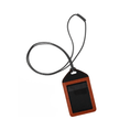 Load image into Gallery viewer, CONCEPTO Camel Brown ID Holder Transparent back
