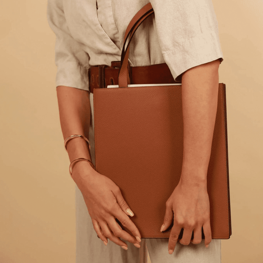 CONCEPTO Brown Tote Bag