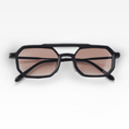 Load image into Gallery viewer, DOPPE Eyeware Seven - Black Frame - Tea Lenses
