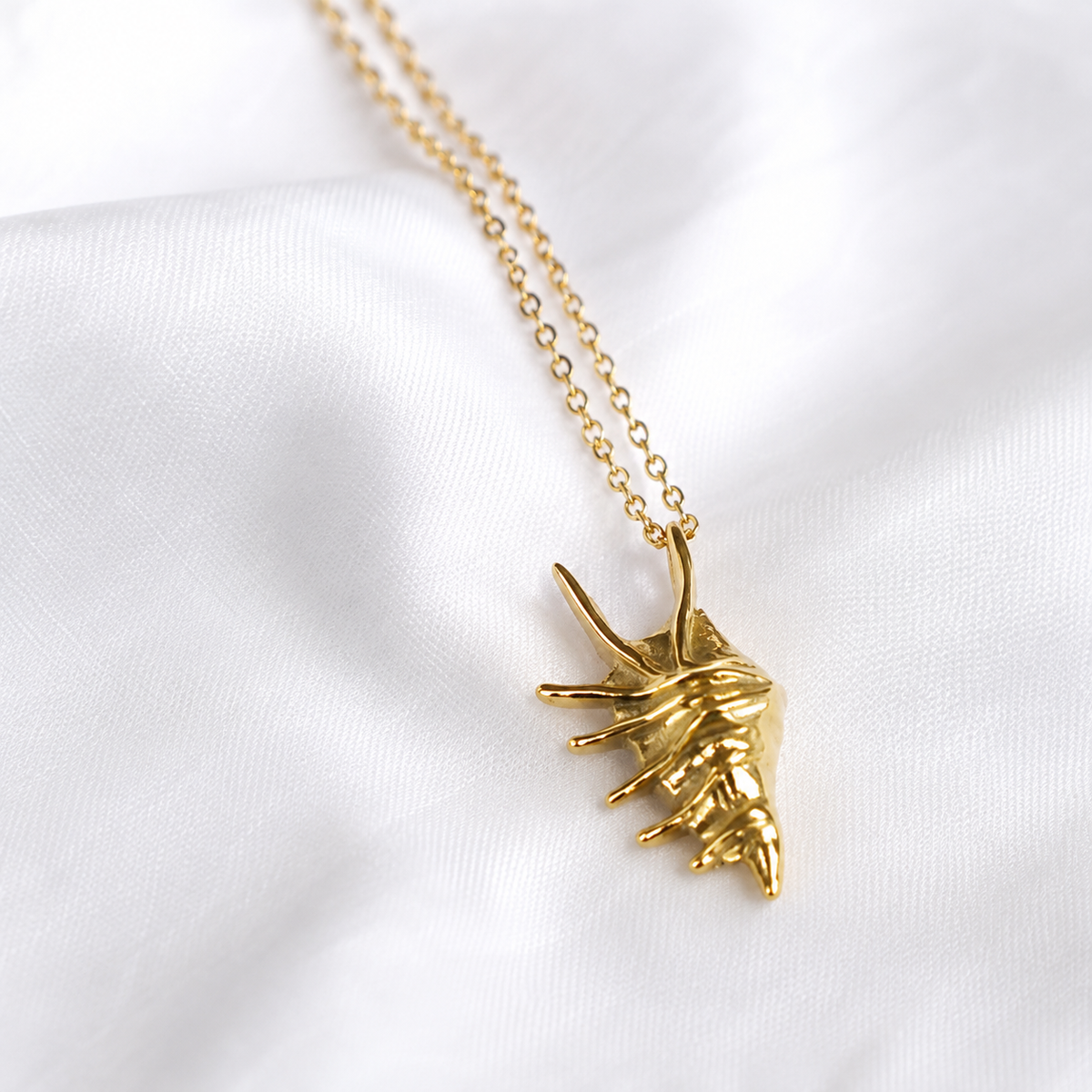 Raakani Pendant - Stainless Steel -Gold