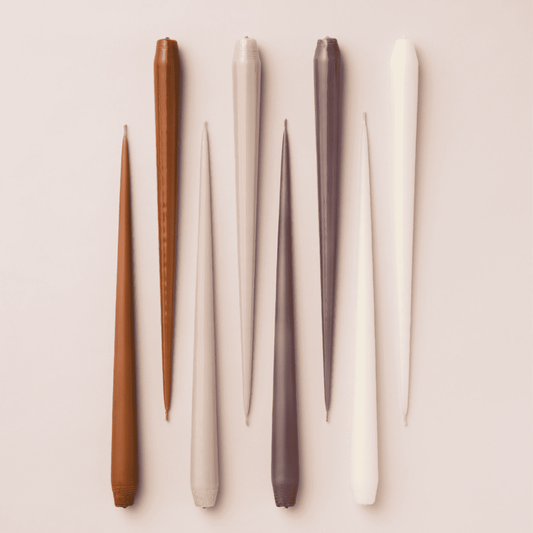 Taper candles 32cm 06 vory Lacquer