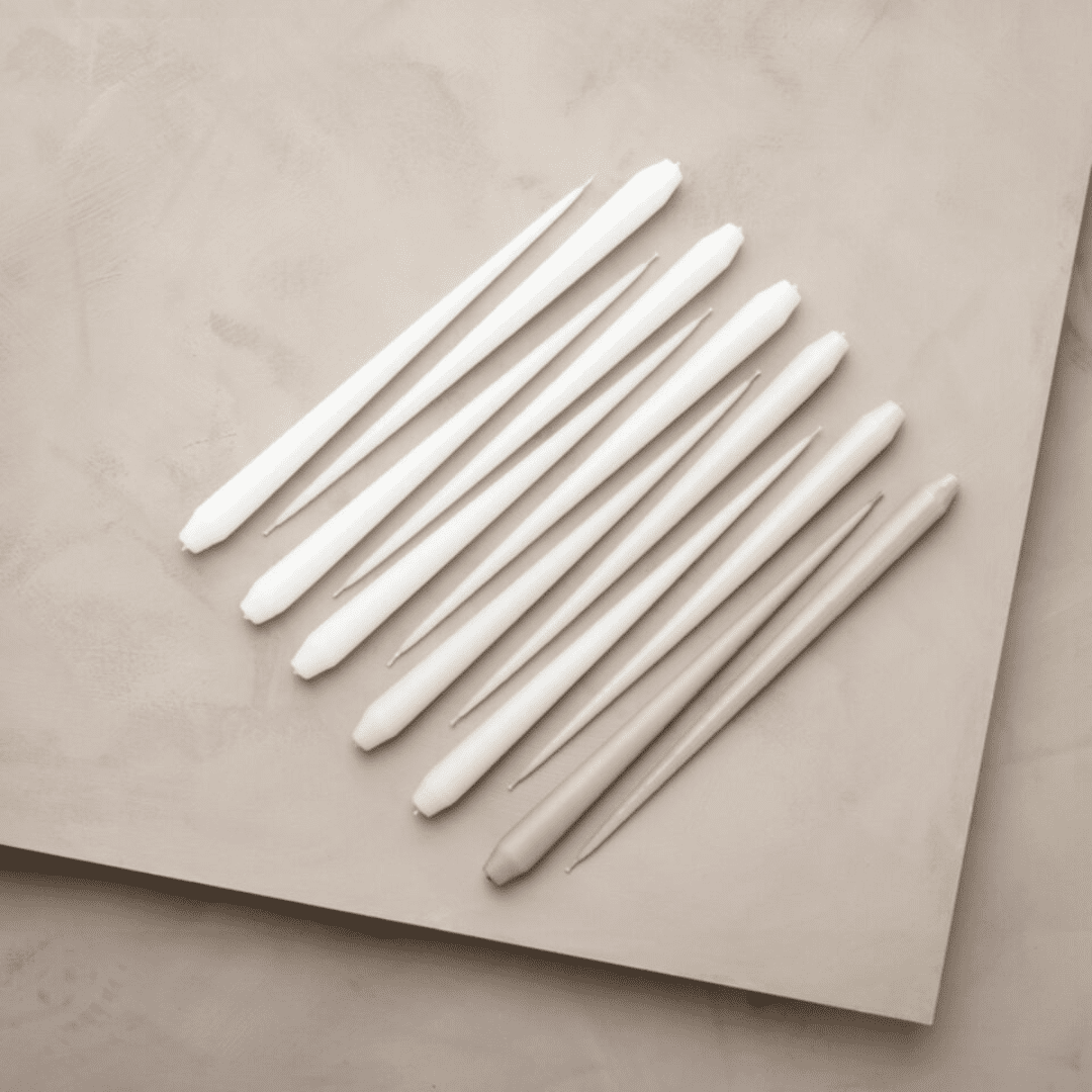 Taper candles 32cm 10 slky