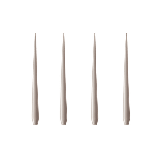 ESTER & ERIK Taper Candles 32cm 22 lnen Grey Lacquer