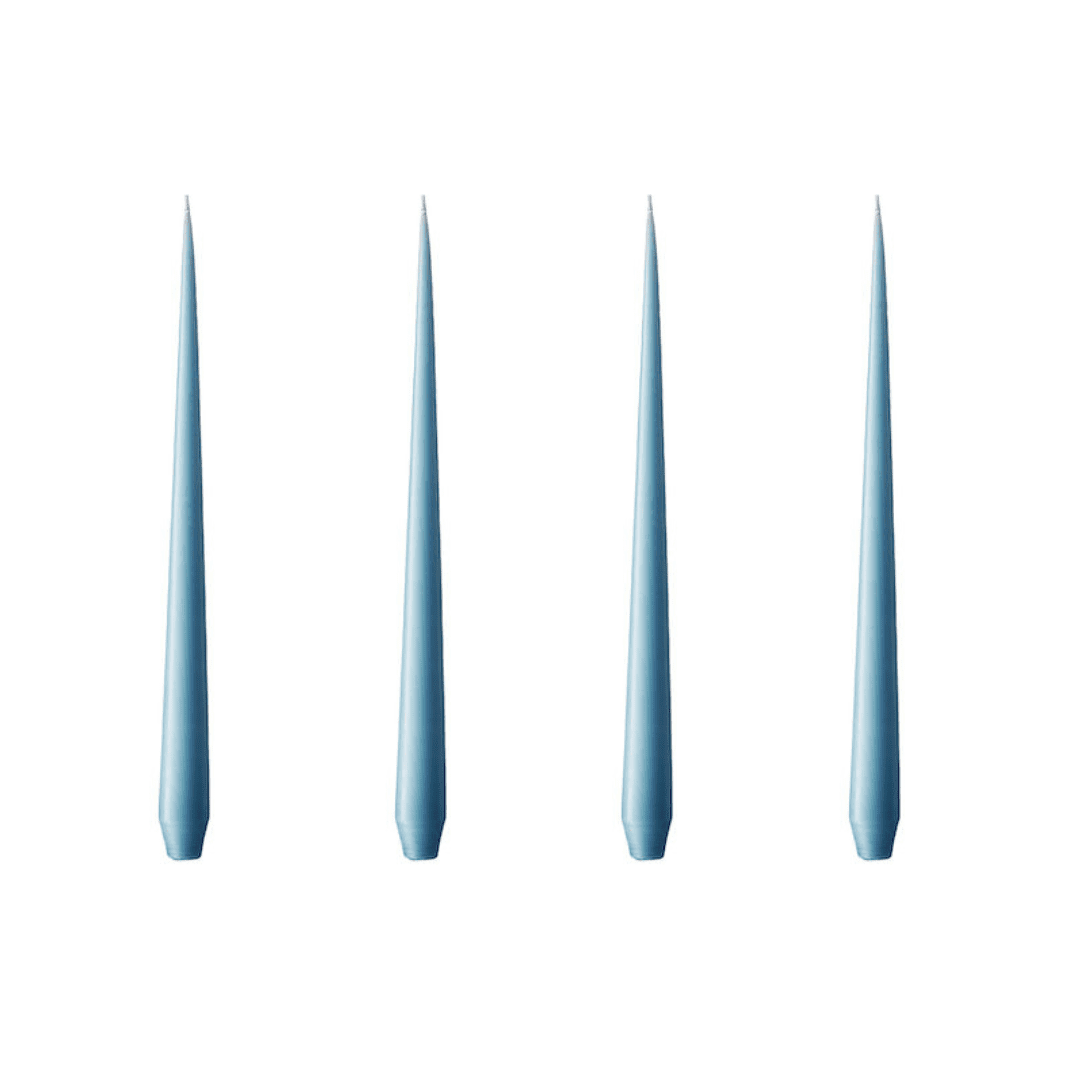 Taper candles 32cm 37 moon blue Lacquer