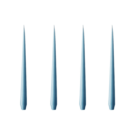 ESTER & ERIK Taper Candles 32cm 37 Moon Blue Lacquer