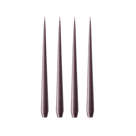 ESTER & ERIK Taper Candles 32cm 42 Muted Mauve Lacquer