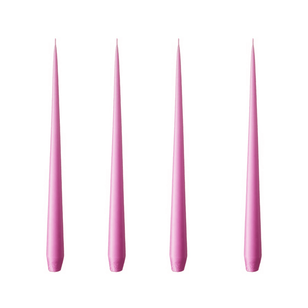 Taper candles 32cm 47 dusty llac Lacquer