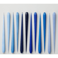 تحميل الصورة إلى عارض المعرض، Taper candles 32cm 59 sky blue Lacquer
