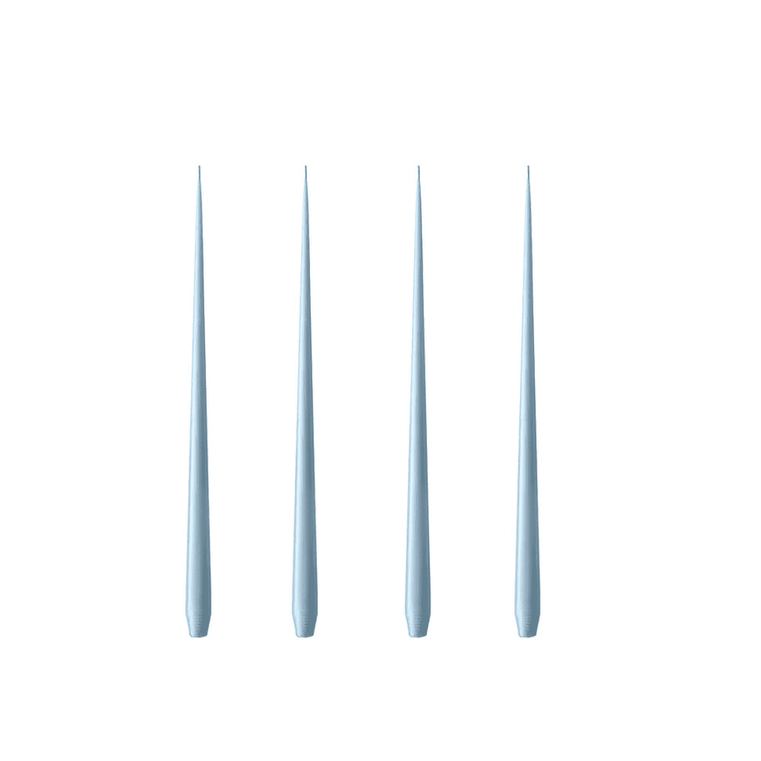 Taper candles 32cm 83 dusty blue Lacquer