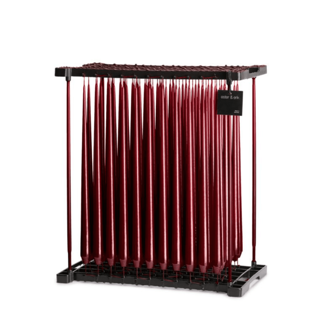 Taper candles 42cm 44/2 deep wne Lacquer
