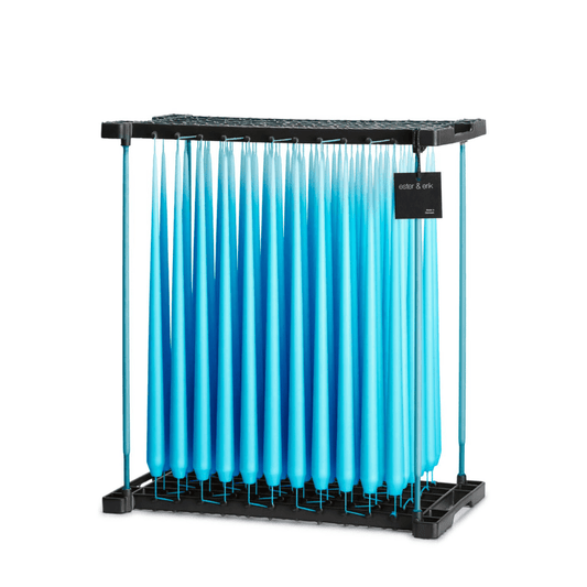 ESTER & ERIK Taper Candles 42cm 56 Turquose Lacquer