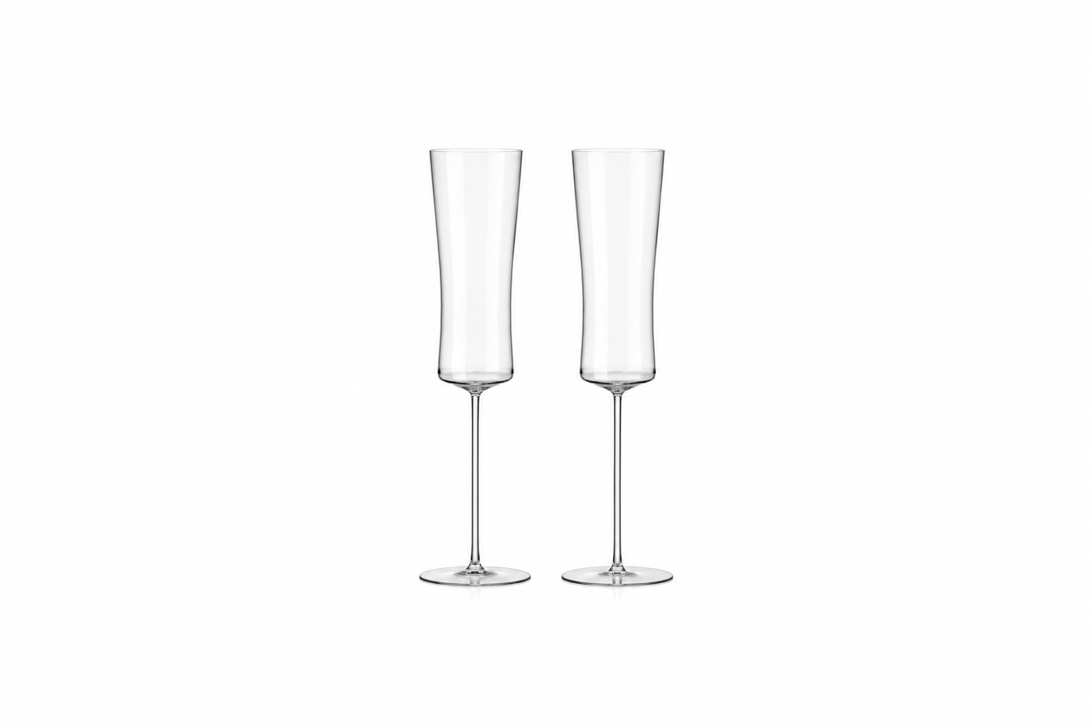 1833 Series Elegant Flute Glass – Set of 2