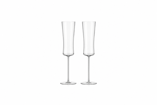 1833 Series Elegant Flute Glass – Set of 2
