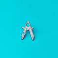 تحميل الصورة إلى عارض المعرض، Green Goat Compass enamel pin
