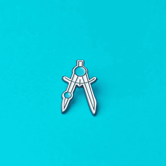 GREEN GOAT Compass Enamel Pin