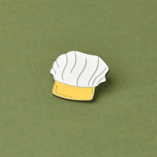 GREEN GOAT Chef Hat Enamel Pin
