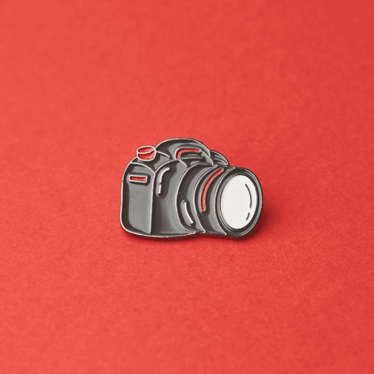 GREEN GOAT New Camera Enamel Pin
