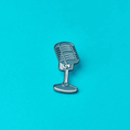 تحميل الصورة إلى عارض المعرض، Green Goat Mic enamel pin
