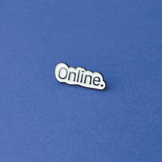GREEN GOAT Online Enamel Pin