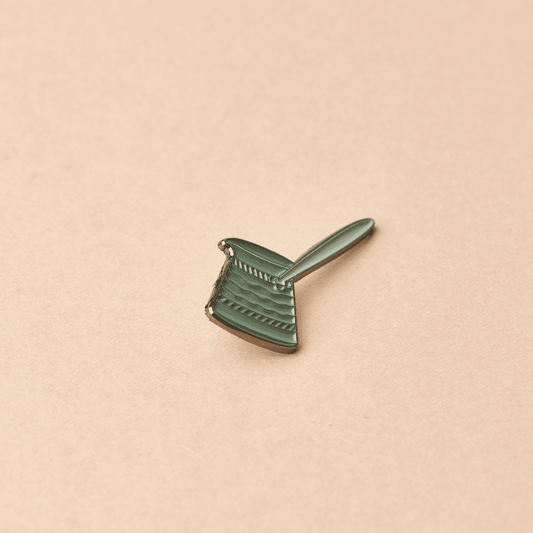 Green Goat Turkish coffee pot enamel pin
