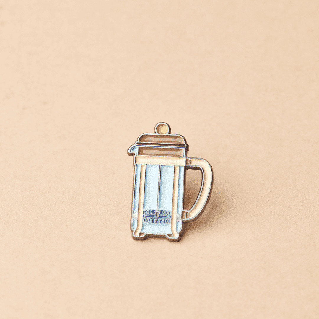 Green Goat Frensh press enamel