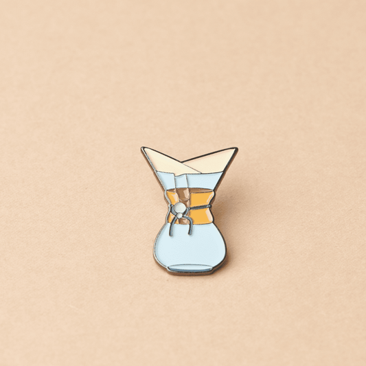 Green Goat Pour over enamel pin