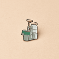 Load image into Gallery viewer, Green Goat Roasting machine enamel
