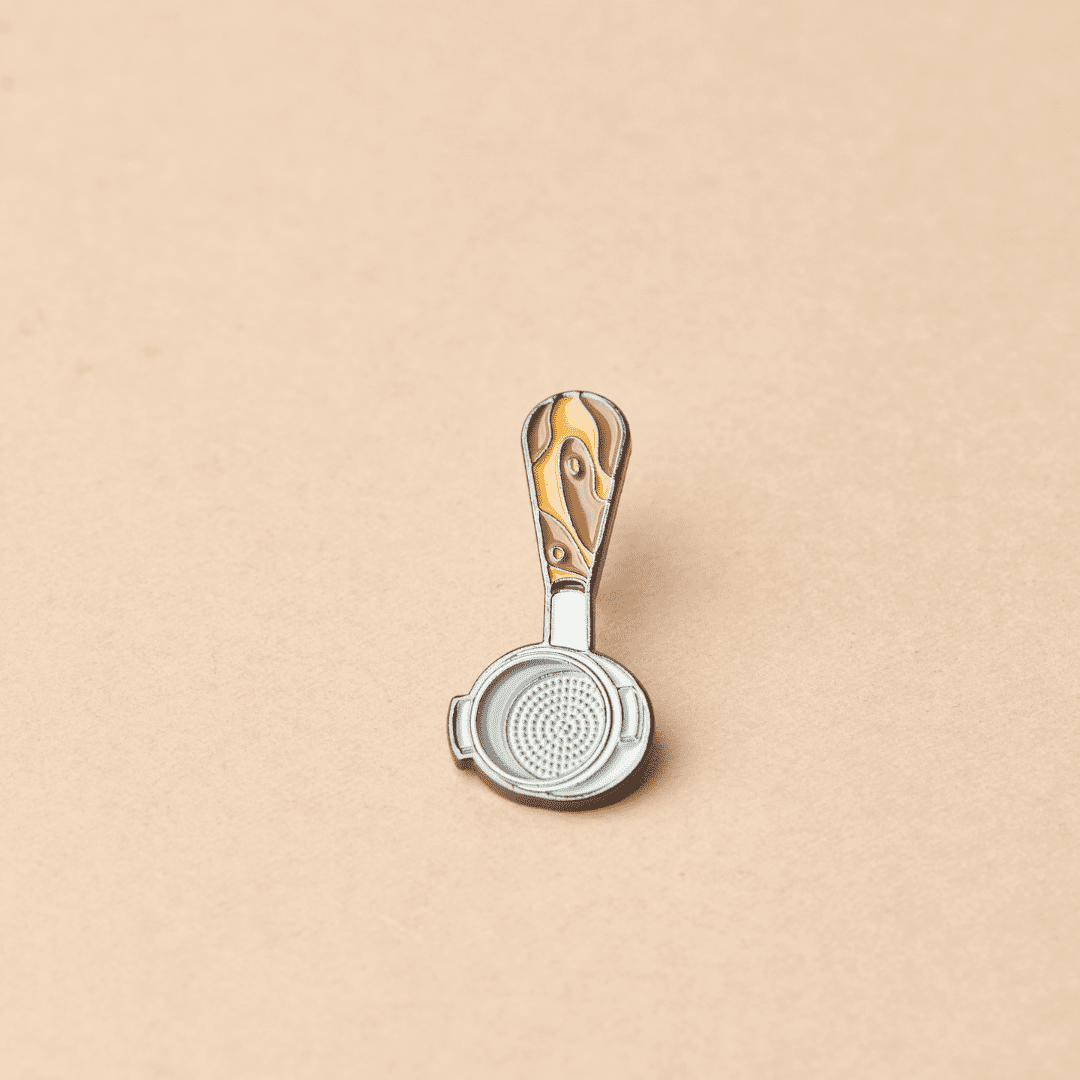 Green Goat Port fillter enamel pin