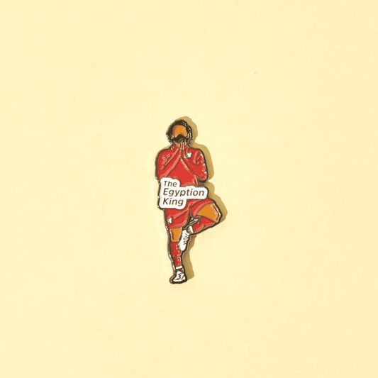 Green Goat The egyptian king enamel pin