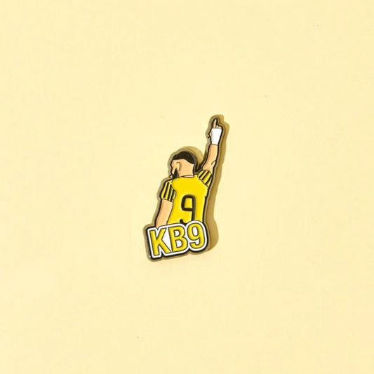 Green Goat KB9 enamel pin