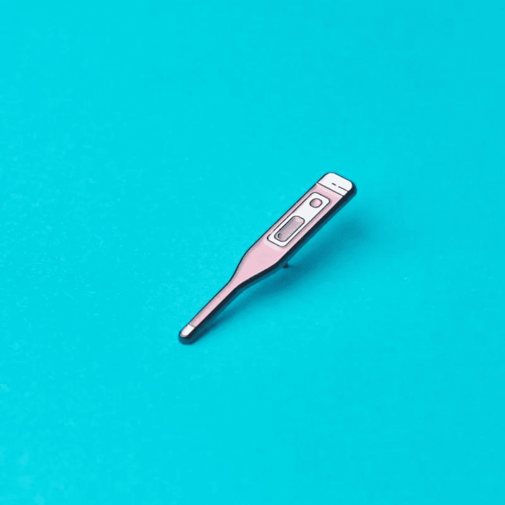 Green Goat nurse enamel pin