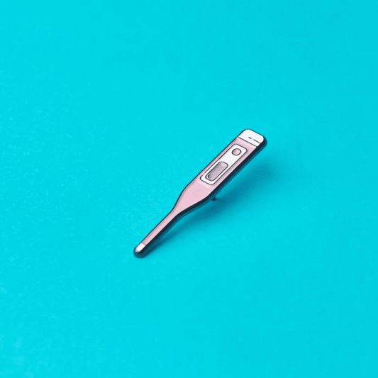 Green Goat nurse enamel pin