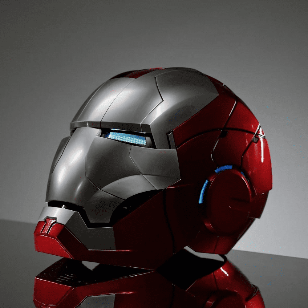 خوذة MK5 Iron Man الرسمية من GREY TECHNOLOGIES XSOCIETY - مدمجة مع Jarvis AI