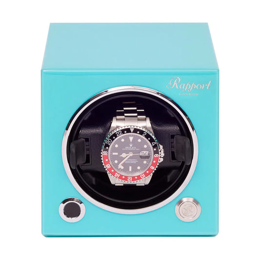 EVO Single Watch Winder Aqua - Limited Edition