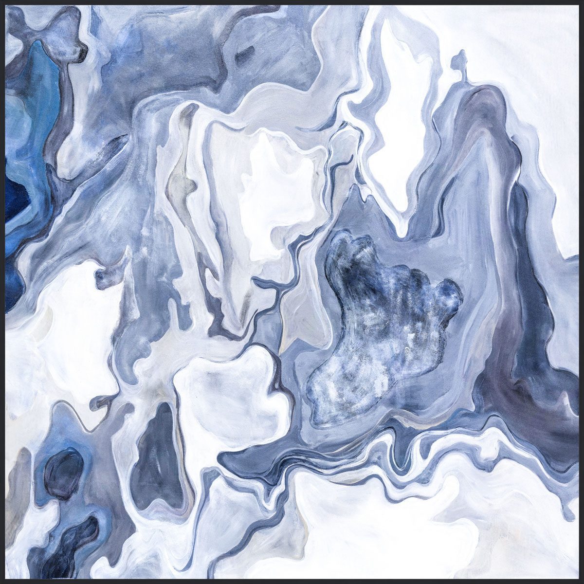 Painting 100x100x5.5 Solid wooden frame