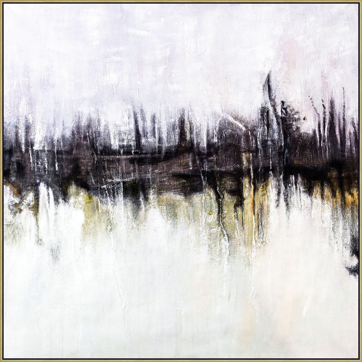 HOPEWELL Painting 100x100x5.5 Solid wooden frame 2