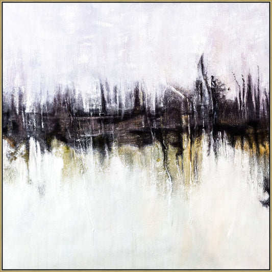 HOPEWELL Painting 100x100x5.5 Solid wooden frame 2