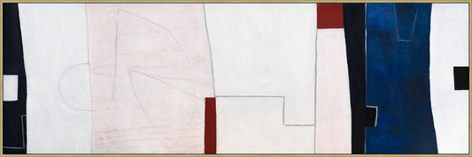 HOPEWELL Painting 150x50x5.5 Solid wooden frame 2