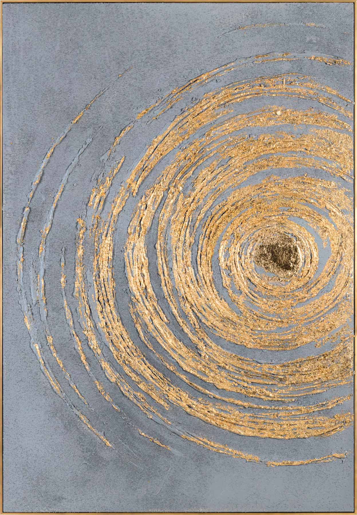 HOPEWELL Mixed media 80x120x5.5 Solid wooden frame 1