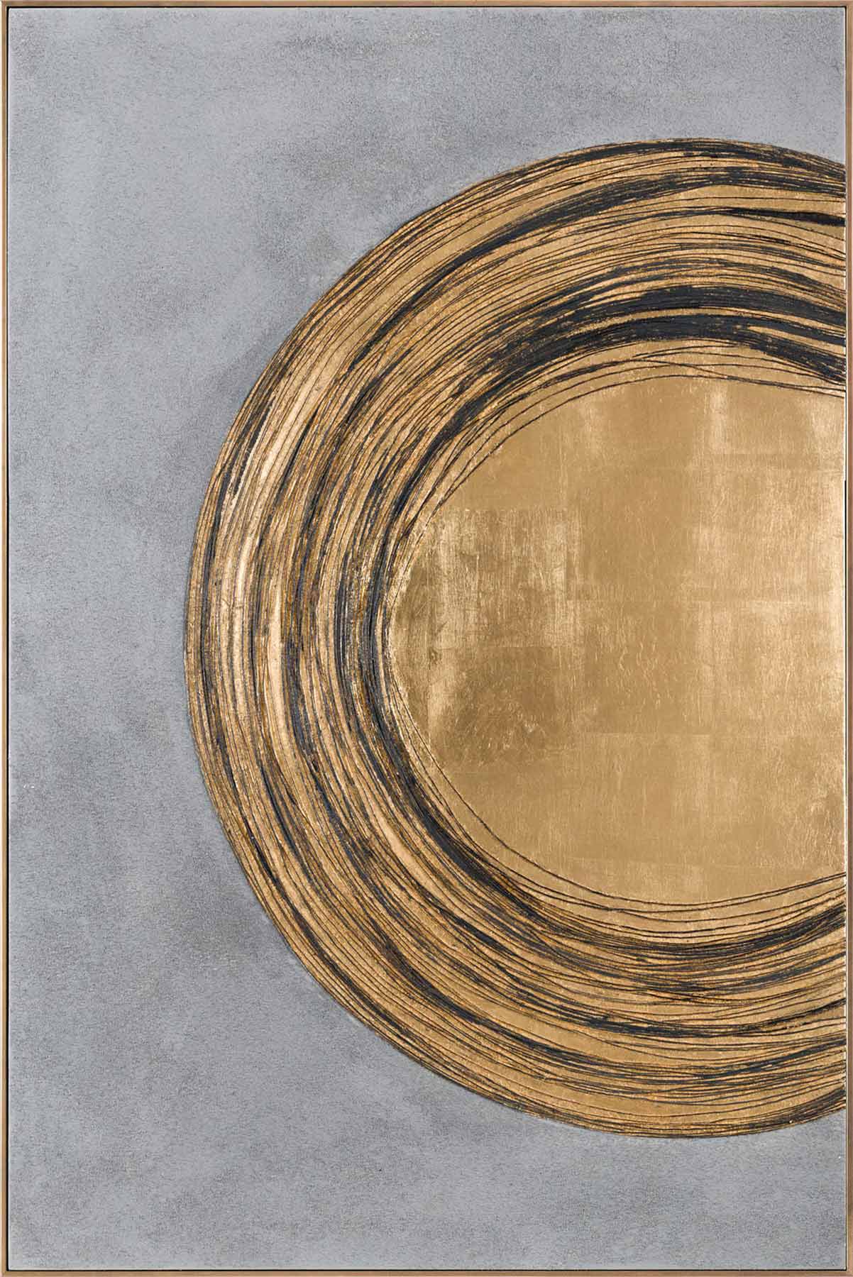 HOPEWELL Mixed media 80x120x5.5 Solid wooden frame 2