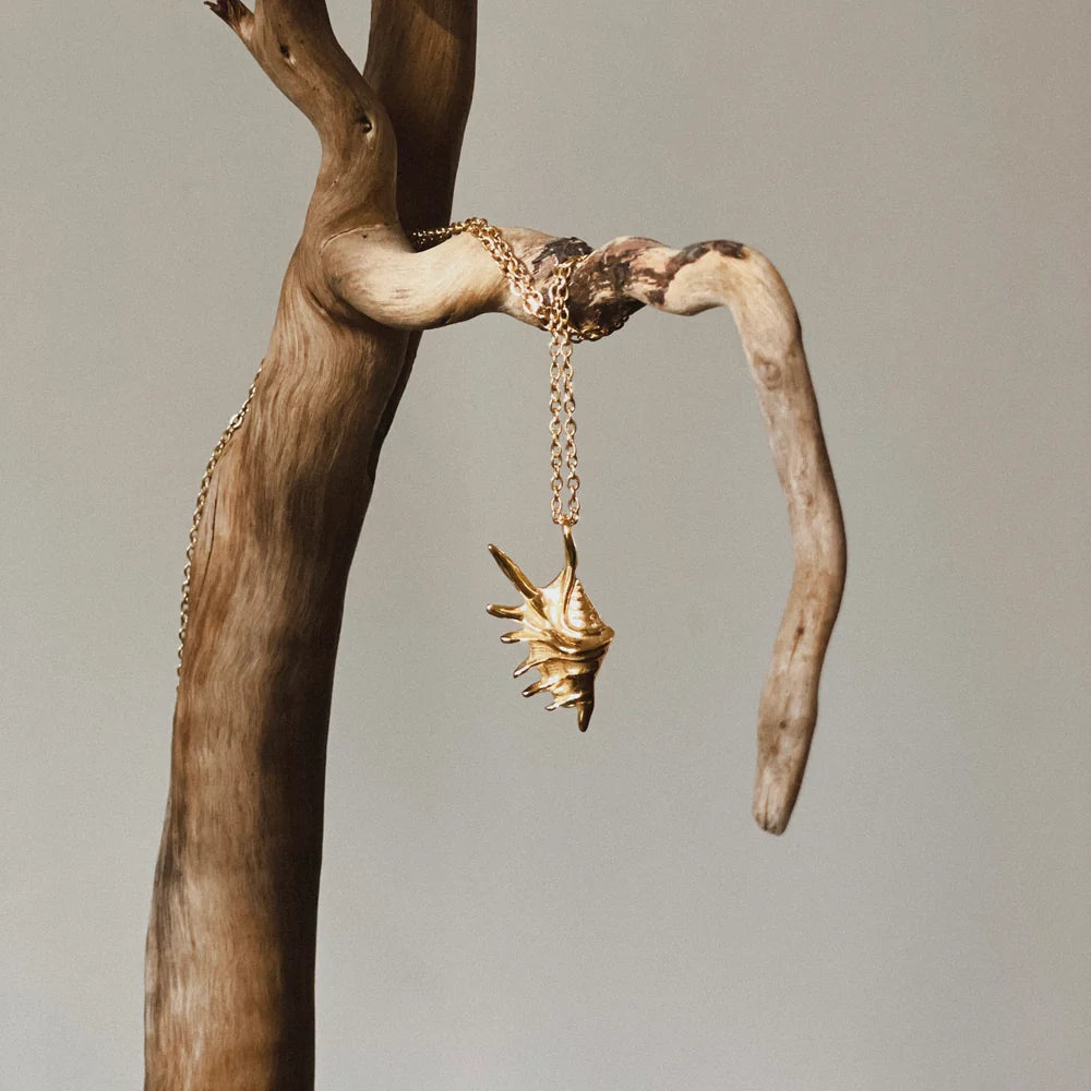 Raakani Pendant - Stainless Steel -Gold