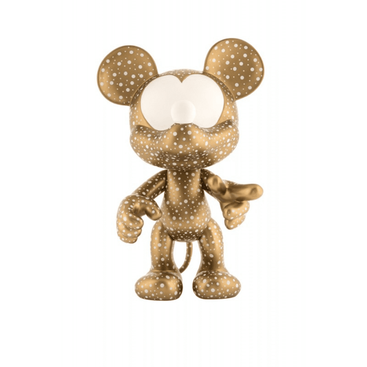 LEBLON DELIENNE SPARKLING MICKEY BY THOMAS DARIEL GOLD Medium Size - 40 cm