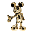 Load image into Gallery viewer, LEBLON DELIENNE MICKEY WELCOME CHROMED GOLD - 30 cm
