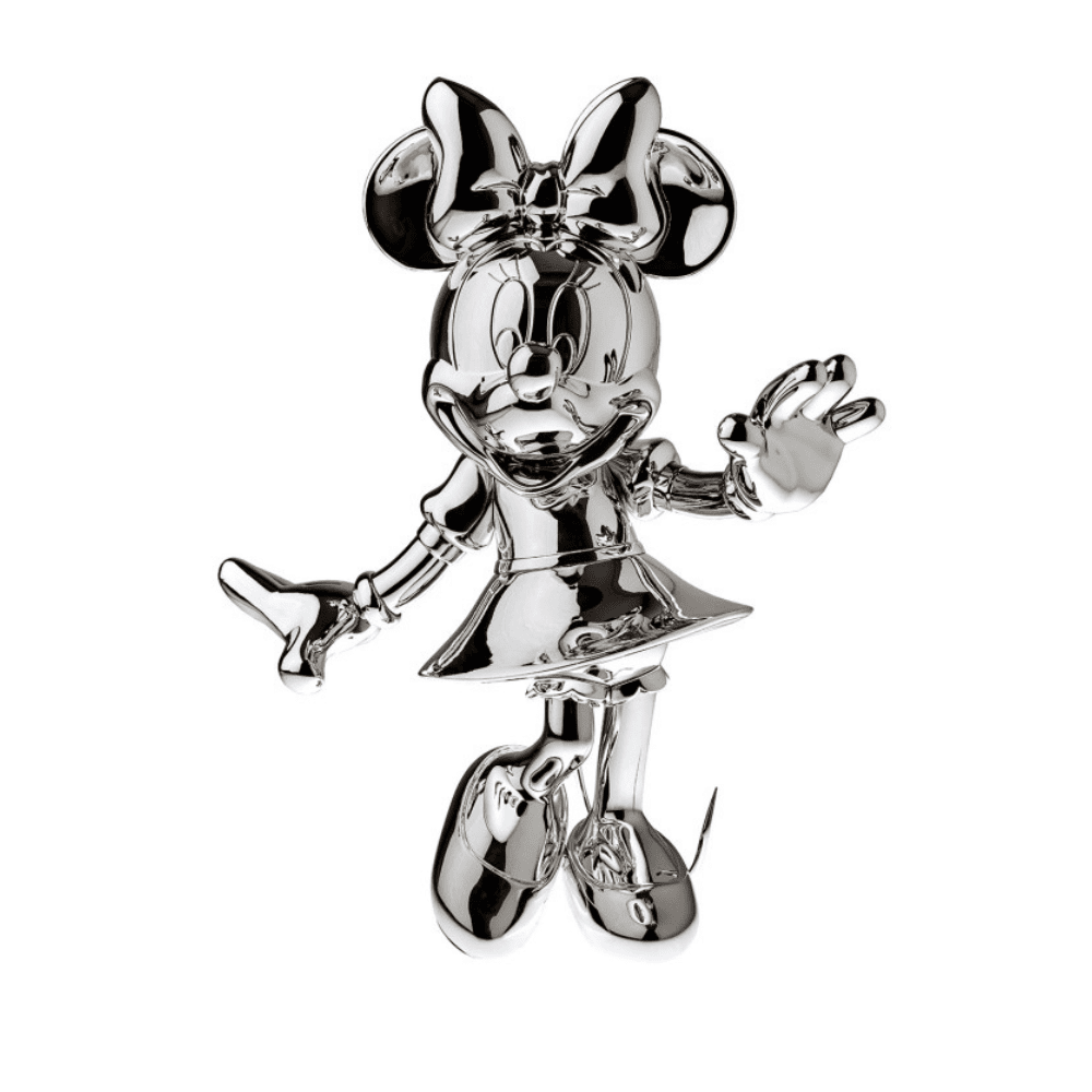 LEBLON DELIENNE MINNIE WELCOME CHROMED SILVER - 31 CM