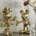 Load image into Gallery viewer, LEBLON DELIENNE MINNIE WELCOME CHROMED GOLD - 31 cm
