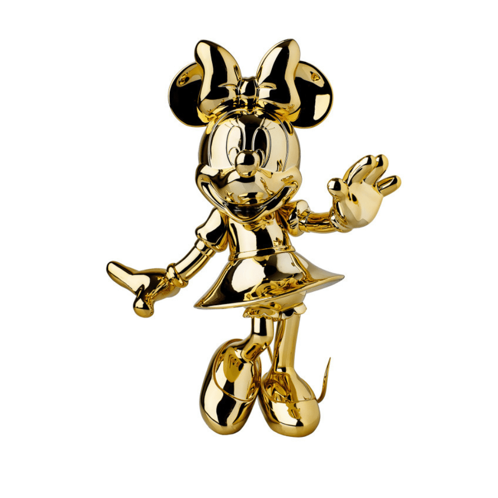 LEBLON DELIENNE MINNIE WELCOME CHROMED GOLD - 31 cm
